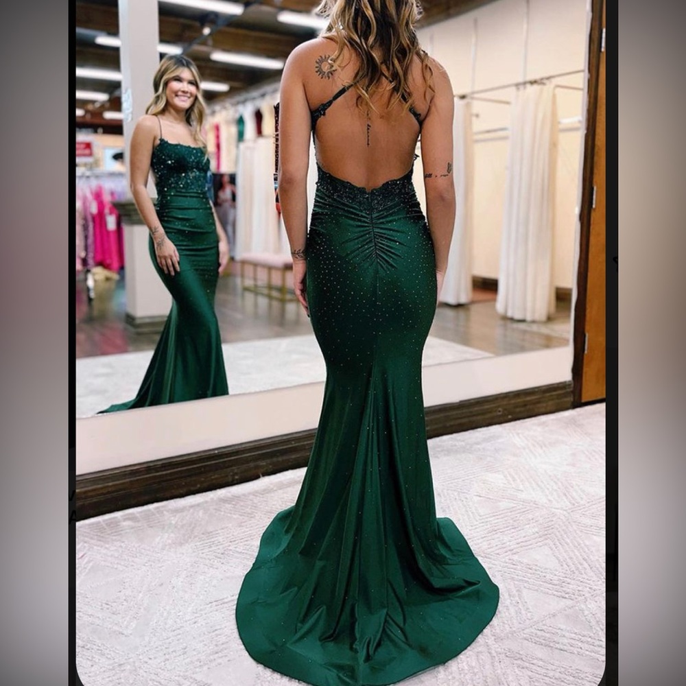 Green Prom dress